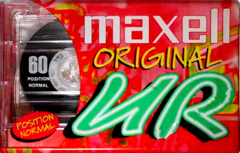 Compact Cassette Maxell UR 60 Type I Normal 1998 Europe
