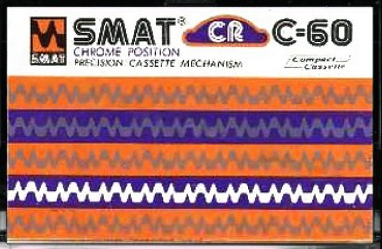 Compact Cassette Smat CR 60 Type II Chrome 1977 Europe