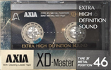 Compact Cassette AXIA Master 46 "XD" Type IV Metal 1985 Japan