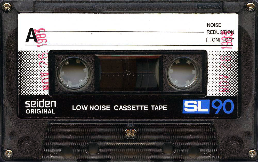 Compact Cassette Seiden SL 90 Type I Normal 1983 Japan