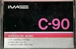 Compact Cassette IMA 90 Type I Normal USA