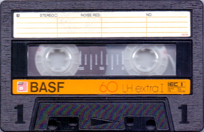Compact Cassette BASF LH Extra I 60 "Large Window" Type I Normal 1981 Germany