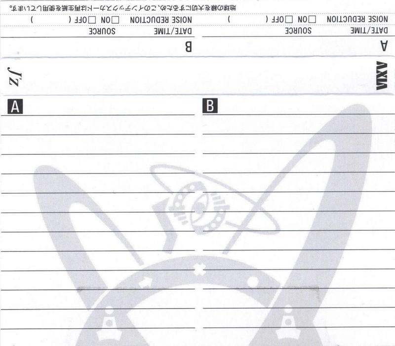 Compact Cassette AXIA J`z 1 54 "JZ1A 54" Type I Normal 1992 Japan