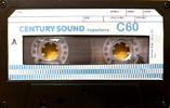 Compact Cassette Century Sound 60 Type I Normal 1976 Italy