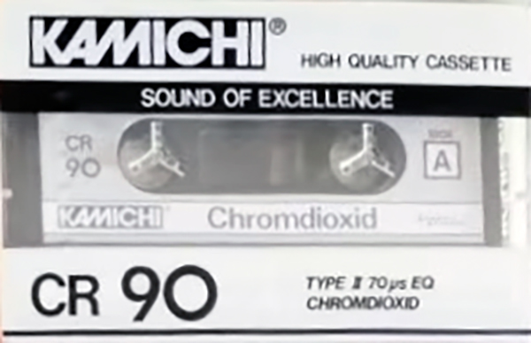 Compact Cassette Kamichi CR 90 Type II Chrome Europe
