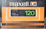 Compact Cassette Maxell LN 120 Type I Normal 1977 USA