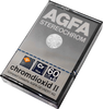 Compact Cassette AGFA Stereochrom 60+6 Type II Chrome 1979 Europe