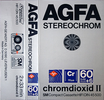 Compact Cassette AGFA Stereochrom 60+6 Type II Chrome 1979 Europe