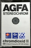 Compact Cassette AGFA Stereochrom 60+6 Type II Chrome 1979 Europe