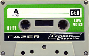 Compact Cassette Fazer 60 Type I Normal Finland