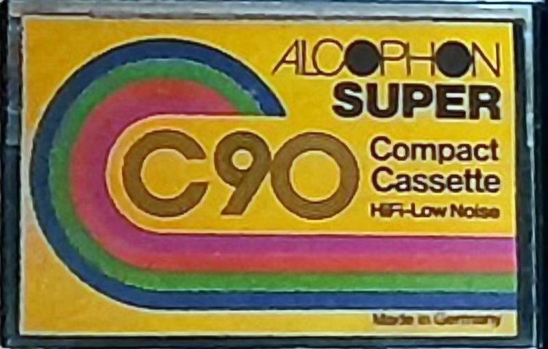 Compact Cassette Alcophon 90 Type I Normal Germany