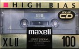 Compact Cassette Maxell XLII 100 Type II Chrome 1992 Europe