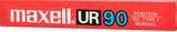 Compact Cassette Maxell UR 90 Type I Normal 1986 USA