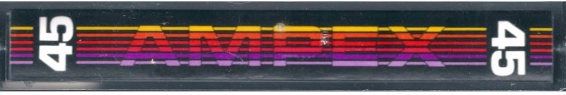 Compact Cassette Ampex AN-I 45 Type I Normal Mexico