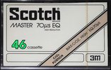 Compact Cassette Scotch Master 46 Type II Chrome 1977 Japan