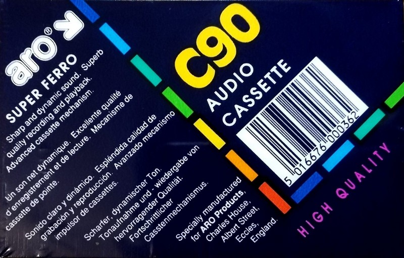 Compact Cassette ARO 90 Type I Normal 1992 Europe