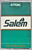 Compact Cassette TDK D 90 "Salem The Refreshest" Type I Normal 1988 Europe, USA