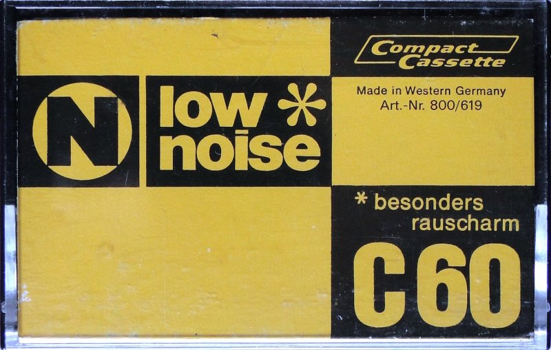 Compact Cassette Neckermann 60 "№ 800/619" Type I Normal 1974 Europe