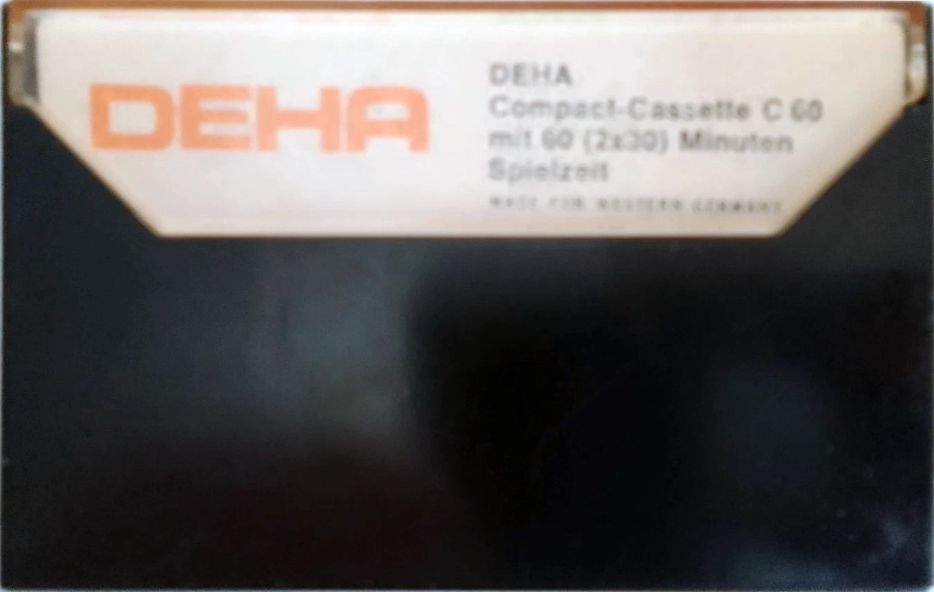 Compact Cassette Deha 60 Type I Normal Germany