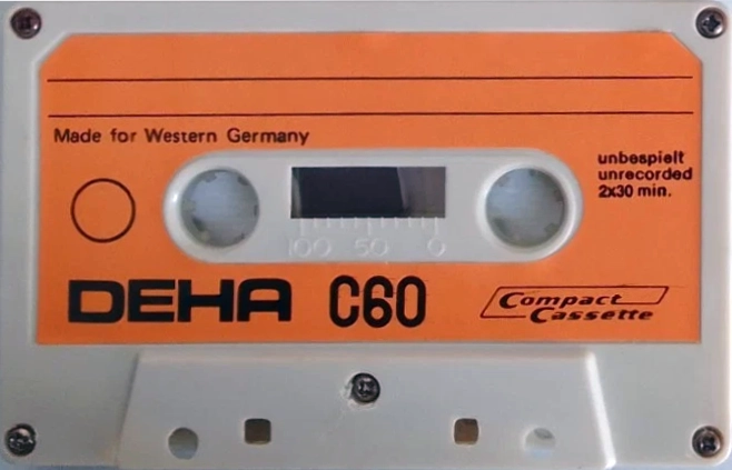 Compact Cassette Deha 60 Type I Normal Germany