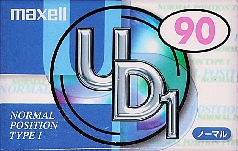 Compact Cassette Maxell UDI / UD1 90 "UD1-90N" Type I Normal 2000 Japan