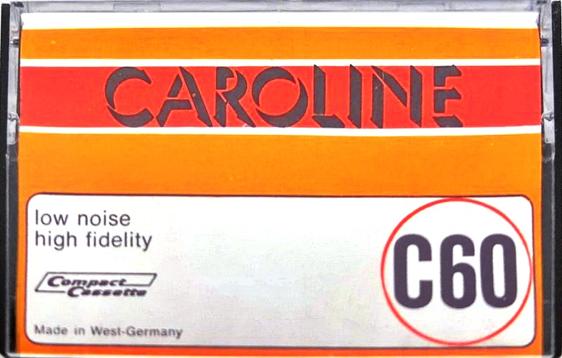 Compact Cassette Caroline 60 Type I Normal 1978 Europe