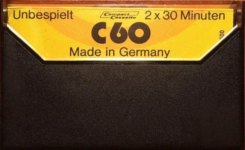 Compact Cassette Euro Sound 60 Type I Normal Germany