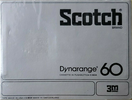 Compact Cassette Scotch Dynarange 60 Type I Normal 1977 USA