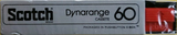 Compact Cassette Scotch Dynarange 60 Type I Normal 1977 USA
