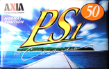 Compact Cassette AXIA PS-I / PS-1 50 "PS1K 50" Type I Normal 1998 Japan