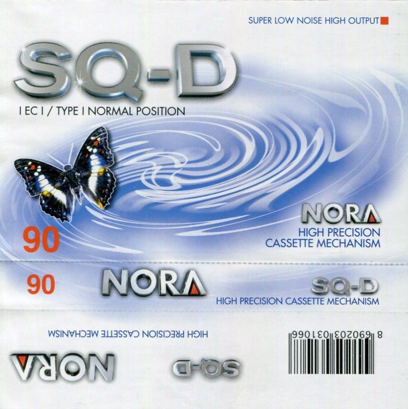 Compact Cassette Nora SQ-D 90 Type I Normal 1997 Turkey