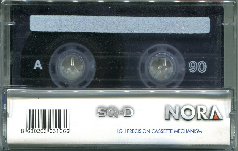 Compact Cassette Nora SQ-D 90 Type I Normal 1997 Turkey