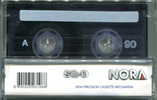 Compact Cassette Nora SQ-D 90 Type I Normal 1997 Turkey