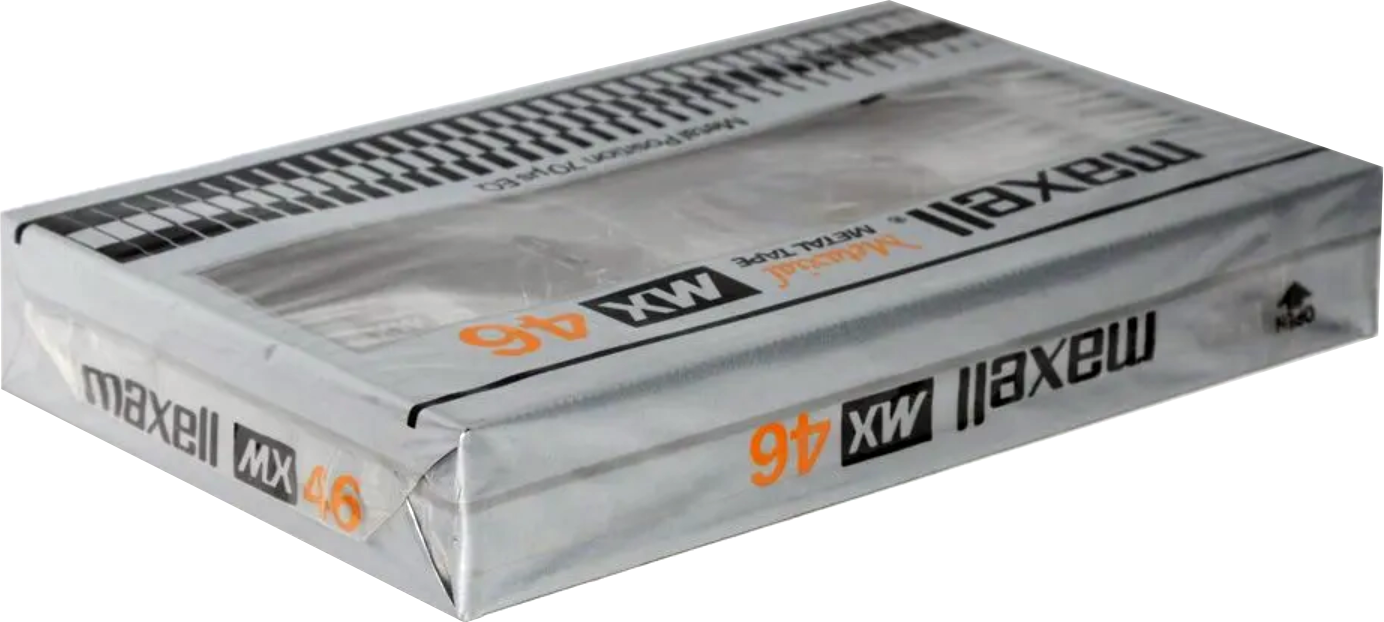 Compact Cassette Maxell MX 46 Type IV Metal 1980 Japan