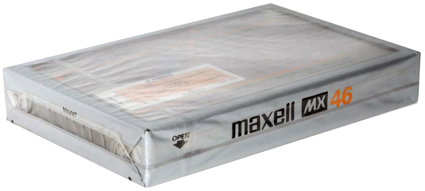 Compact Cassette Maxell MX 46 Type IV Metal 1980 Japan