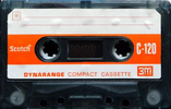 Compact Cassette Scotch Dynarange 120 Type I Normal 1971 Europe