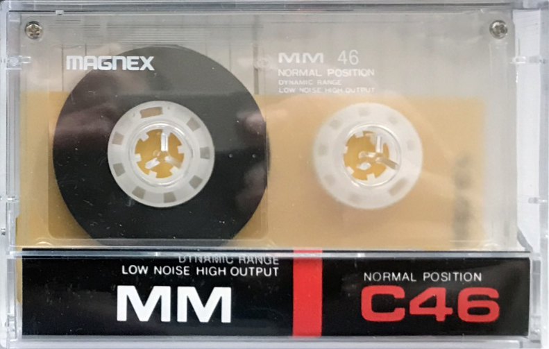 Compact Cassette Magnex 46 "MM" Type I Normal 1987 Europe