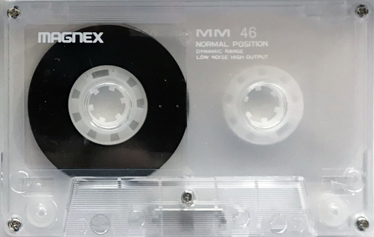 Compact Cassette Magnex 46 "MM" Type I Normal 1987 Europe