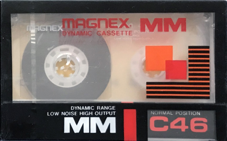 Compact Cassette Magnex 46 "MM" Type I Normal 1987 Europe