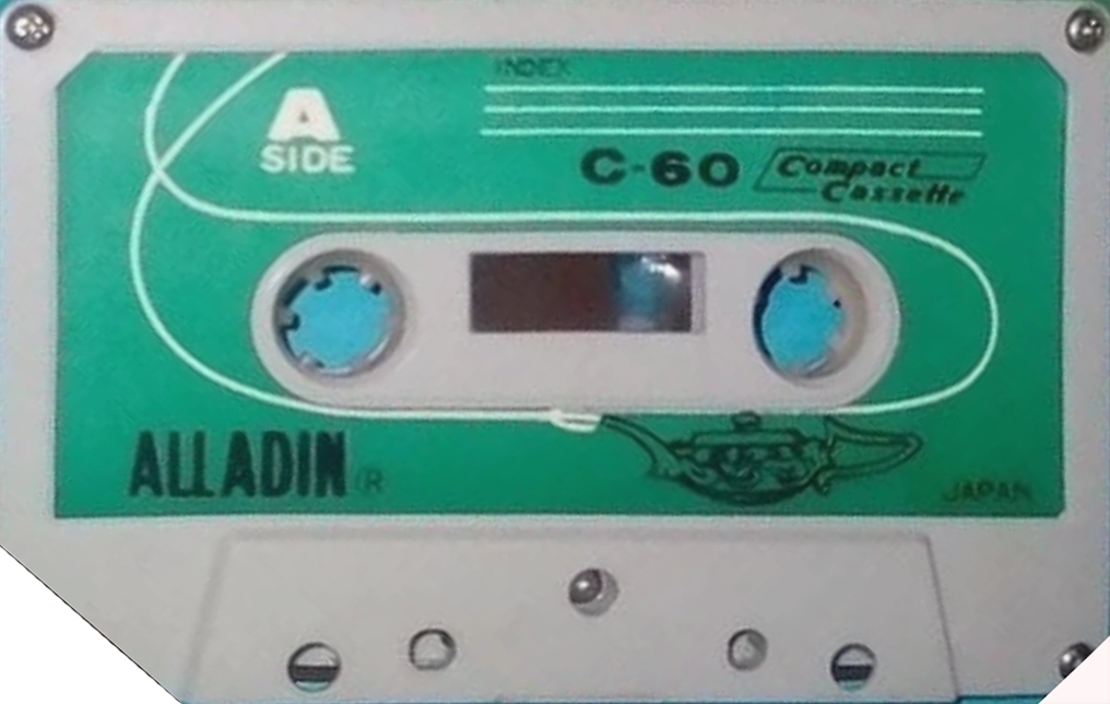 Compact Cassette Alladin 60 Type I Normal Japan
