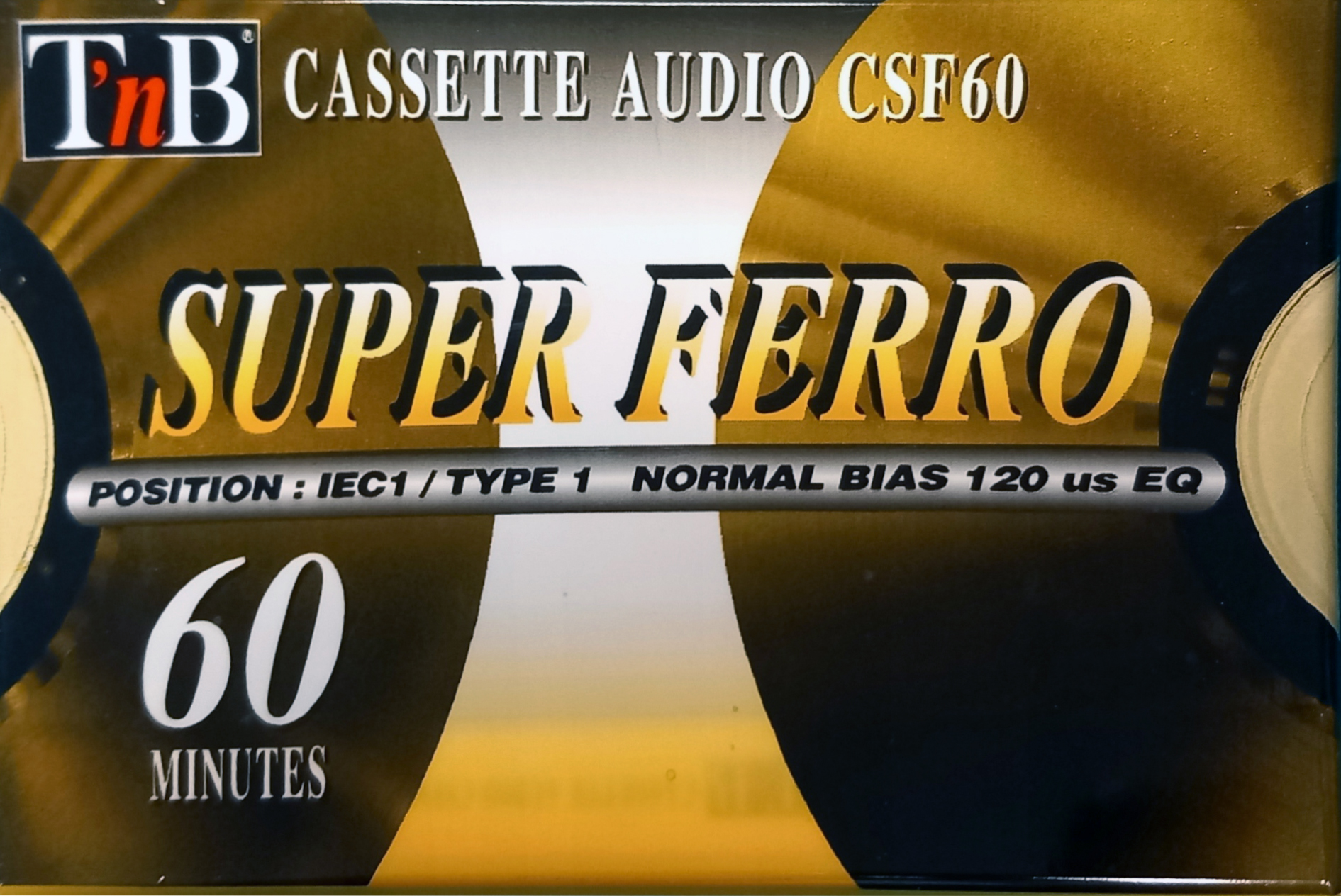 Compact Cassette TnB CSF 60 Type I Normal 1994 Europe