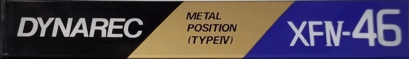 Compact Cassette Victor XFIV 46 Type IV Metal 1987 Japan