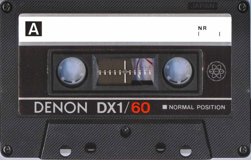 Compact Cassette Denon DX1 60 Type I Normal 1983 Near East