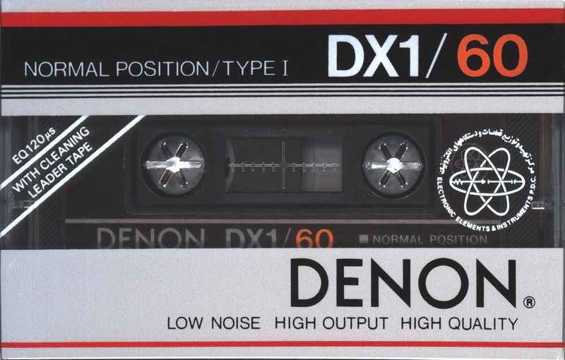 Compact Cassette Denon DX1 60 Type I Normal 1983 Near East