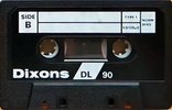 Compact Cassette Dixons DL 90 Type I Normal 1979 UK