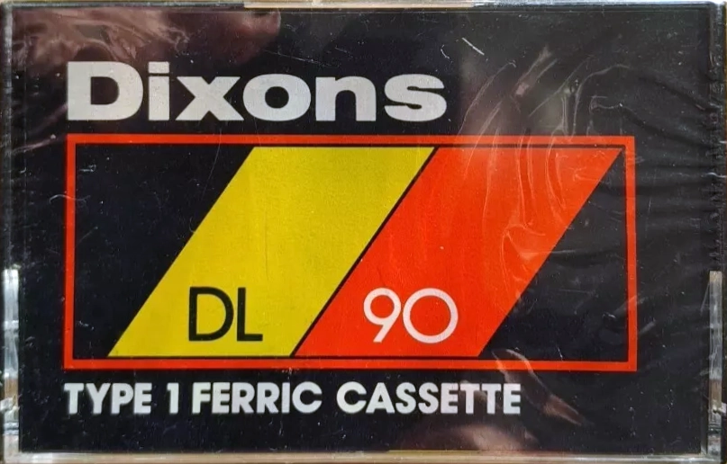 Compact Cassette Dixons DL 90 Type I Normal 1979 UK
