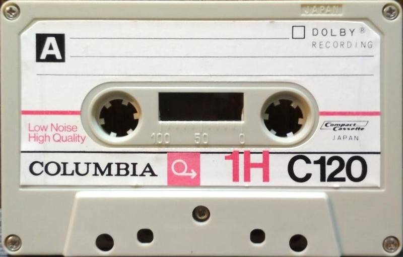 Compact Cassette Columbia 1H 120 Type I Normal 1976 Japan