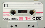 Compact Cassette Columbia 1H 120 Type I Normal 1976 Japan