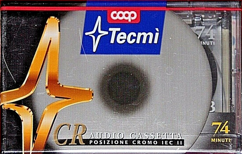 Compact Cassette Coop Tecmi 74 Type II Chrome Italy