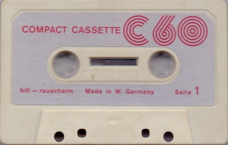 Compact Cassette Olympiade 76 60 Type I Normal 1976 Germany